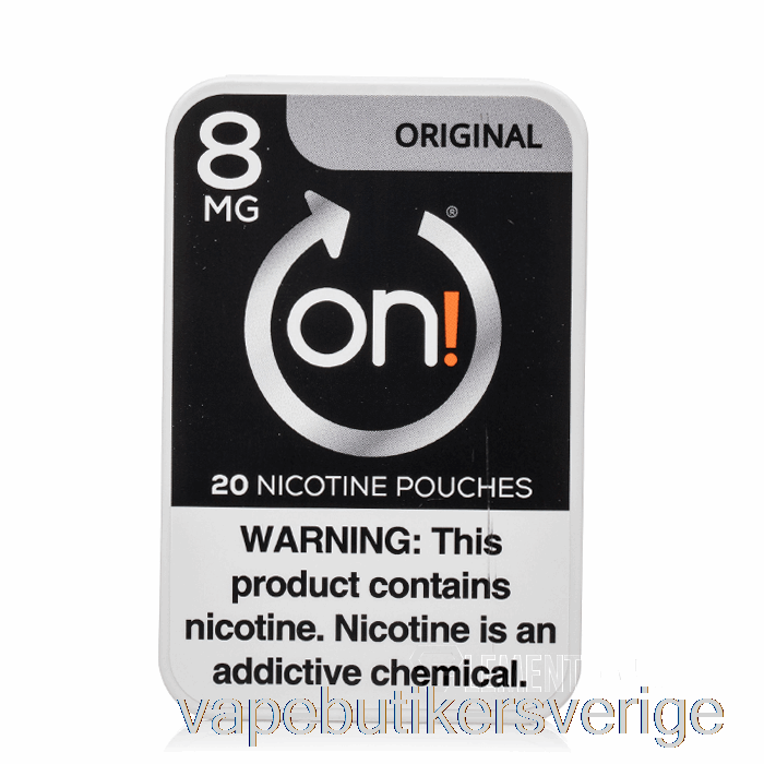 Vape Sverige På! Nikotinpåsar - Original 8mg